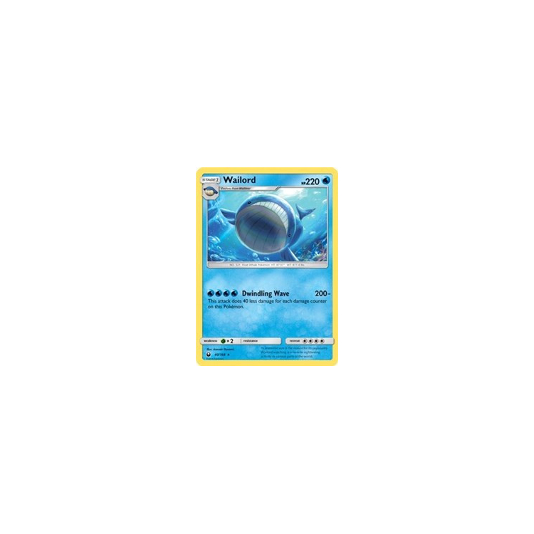 Sell Wailord Reverse Holo Celestial Storm Big Orbit Cards