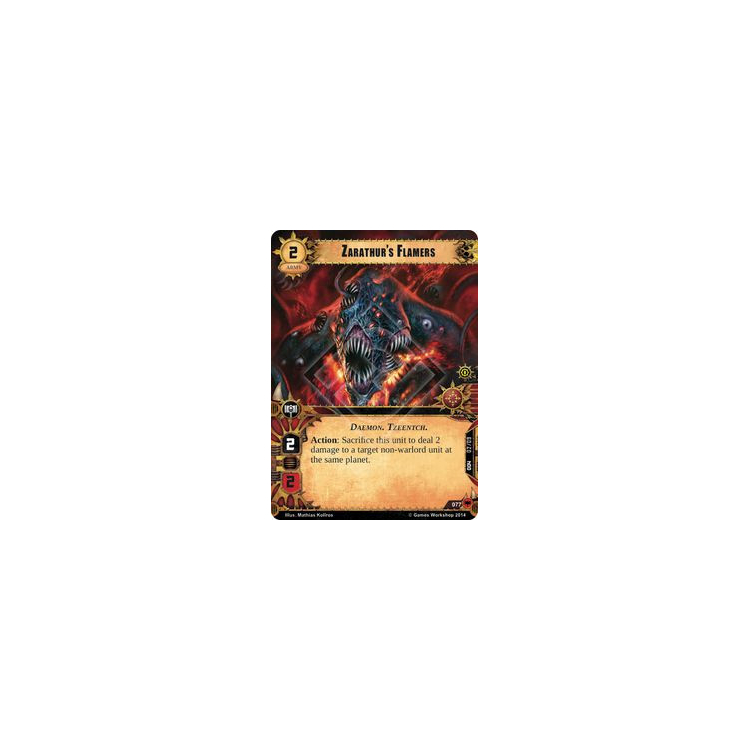 Zarathur's Flamers - Core Set - Big Orbit Cards Zarathur's Flamers - Core Set - Big Orbit Cards