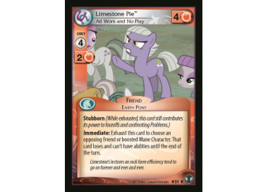 Limestone Pie, All Work and No Play - Big Orbit Cards