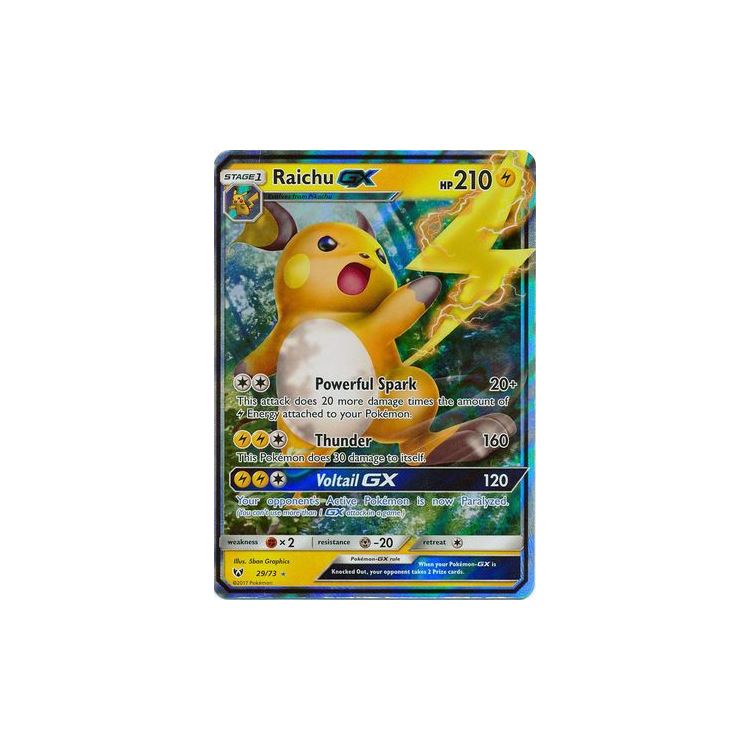 Shining Legends Raichu GX Ltd online Box New 2