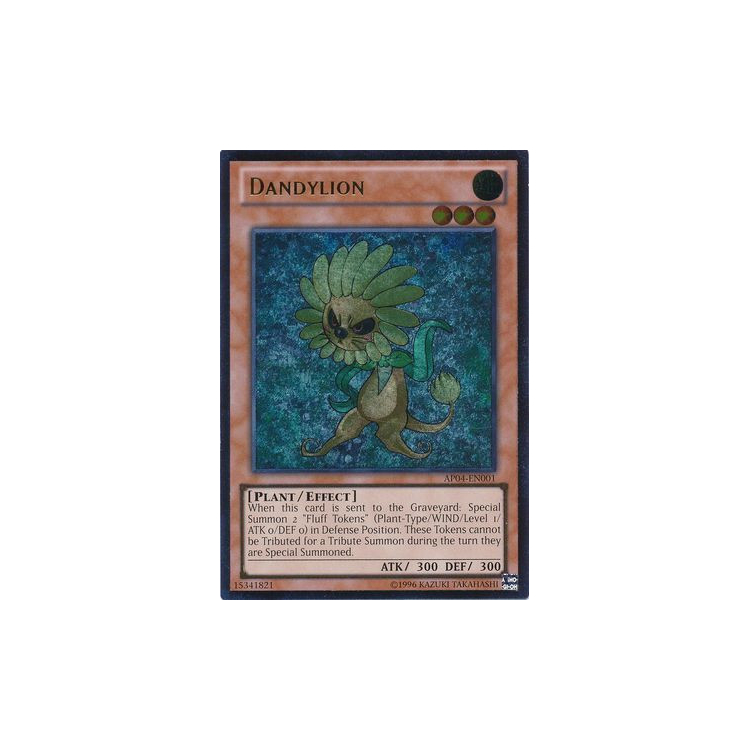 Yugioh 2024 Dandylion Ultimate Rare