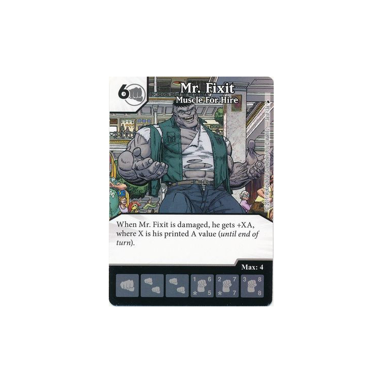 Mr. Fixit: Muscle For Hire - Foil (Card - Big Orbit Cards Mr. Fixit: Muscle For Hire - Foil (Card - Big Orbit Cards