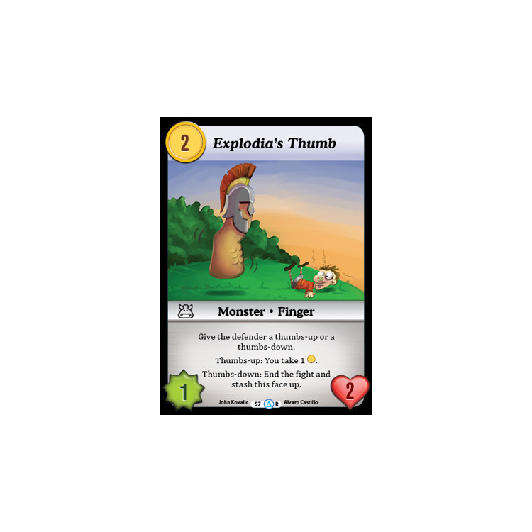 Explodia's Thumb - Season 1 Core - Big Orbit Cards Explodia's Thumb - Season 1 Core - Big Orbit Cards