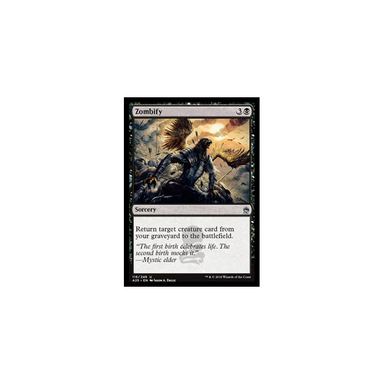 Zombify (Foil) - Masters 25 - Big Orbit Cards Zombify (Foil) - Masters 25 - Big Orbit Cards