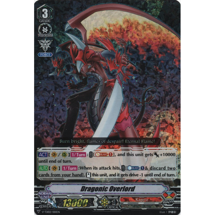 Dragonic Overlord - RRR - Big Orbit Cards Dragonic Overlord - RRR - Big Orbit Cards
