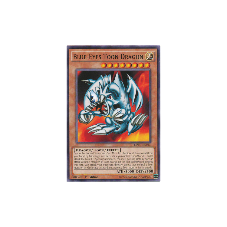 Yugioh- hot blue eyes toon SRL NM-M