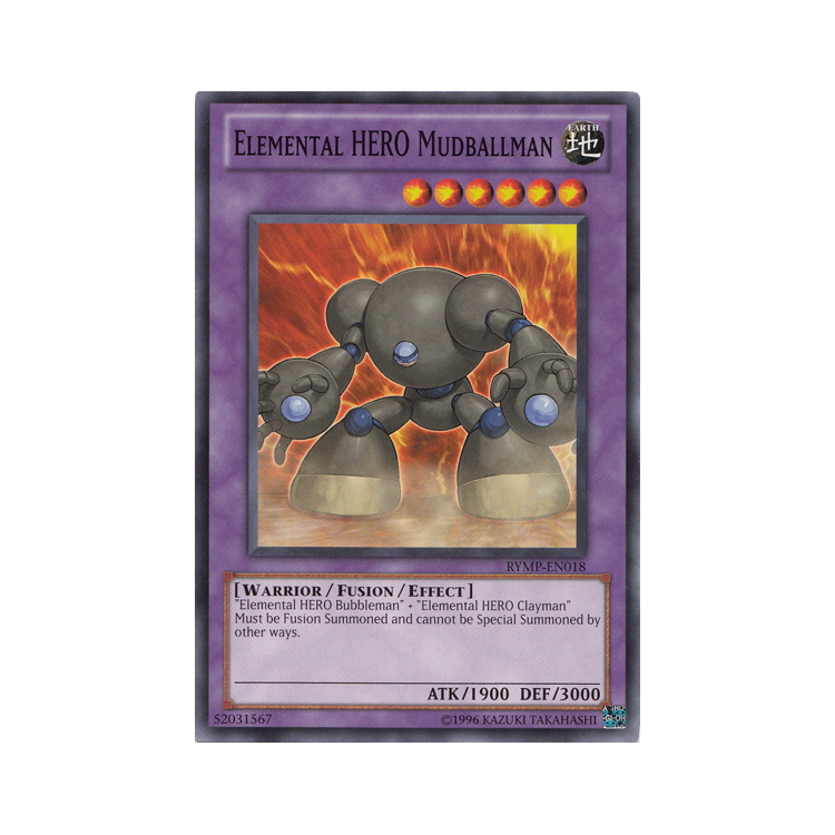 Elemental HERO Mudballman - Rare - Big Orbit Cards Elemental HERO Mudballman - Rare - Big Orbit Cards