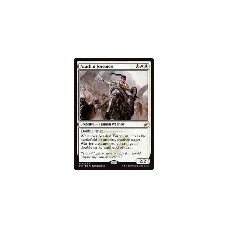 Arashin Foremost - Dragons of Tarkir - Big Orbit Cards Arashin Foremost - Dragons of Tarkir - Big Orbit Cards