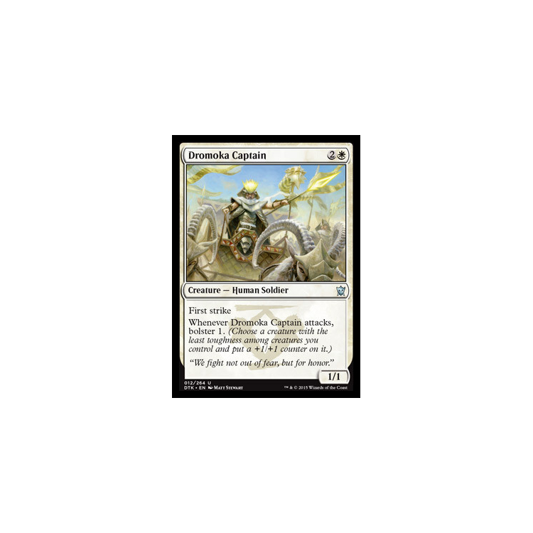 Dromoka Captain - Dragons of Tarkir - Big Orbit Cards Dromoka Captain - Dragons of Tarkir - Big Orbit Cards