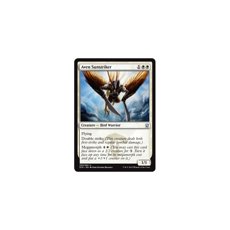Aven Sunstriker (Foil) - Dragons of Tarkir - Big Orbit Cards Aven Sunstriker (Foil) - Dragons of Tarkir - Big Orbit Cards