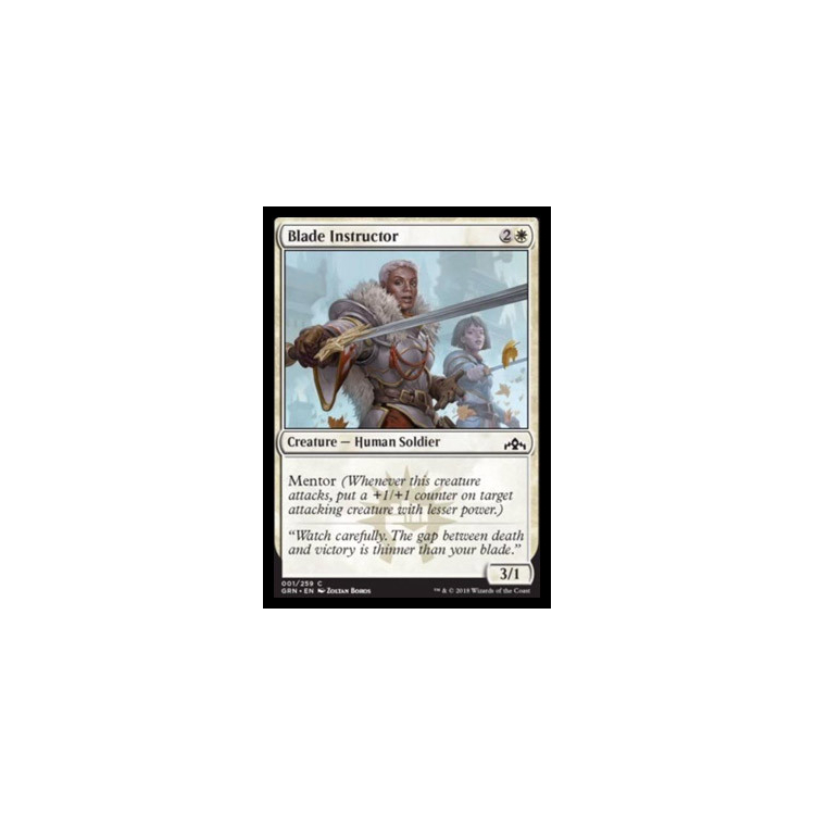 Blade Instructor (Foil) - Big Orbit Cards Blade Instructor (Foil) - Big Orbit Cards