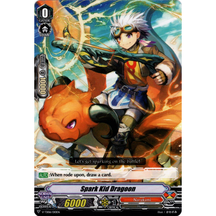 Spark Kid Dragoon - V-TD06 Naoki Ishida - Big Orbit Cards Spark Kid Dragoon - V-TD06 Naoki Ishida - Big Orbit Cards