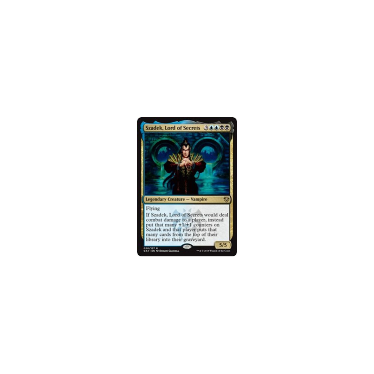 Szadek, Lord of Secrets - Big Orbit Cards Szadek, Lord of Secrets - Big Orbit Cards