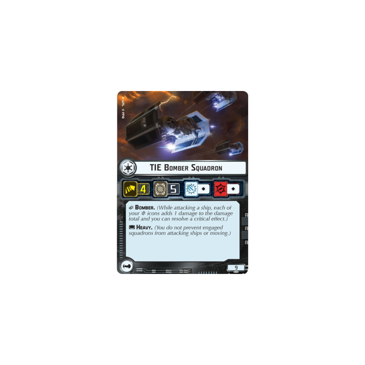 Sell TIE Bomber Squadron Card Big Orbit Cards