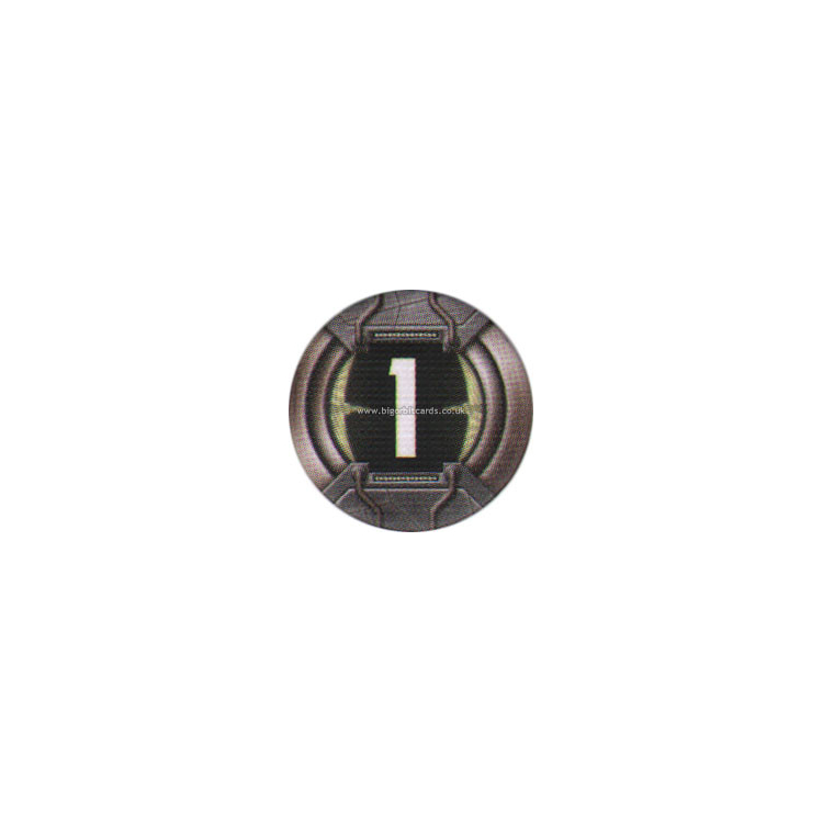 Round Token Number: 1 - Tokens - Big Orbit Cards Round Token Number: 1 - Tokens - Big Orbit Cards