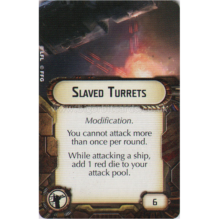 Slaved Turrets Upgrade Card Big Orbit Cards