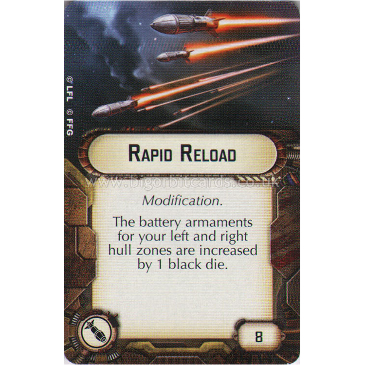 Rapid Reload Upgrade Card Big Orbit Cards