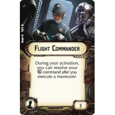 Flight Commander Upgrade Card Big Orbit Cards