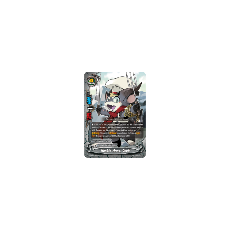 Nimble Arms, Cook - S-CBT01 Golden Garga - Big Orbit Cards Nimble Arms, Cook - S-CBT01 Golden Garga - Big Orbit Cards