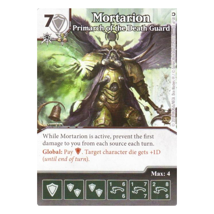 Mortarion - Primarch of the Death Guard - Big Orbit Cards Mortarion - Primarch of the Death Guard - Big Orbit Cards