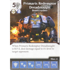 Primaris Redemptor Dreadnought - Bonecrusher (Card Only) - Battle for Ultramar - Warhammer 40,000 Dice Masters