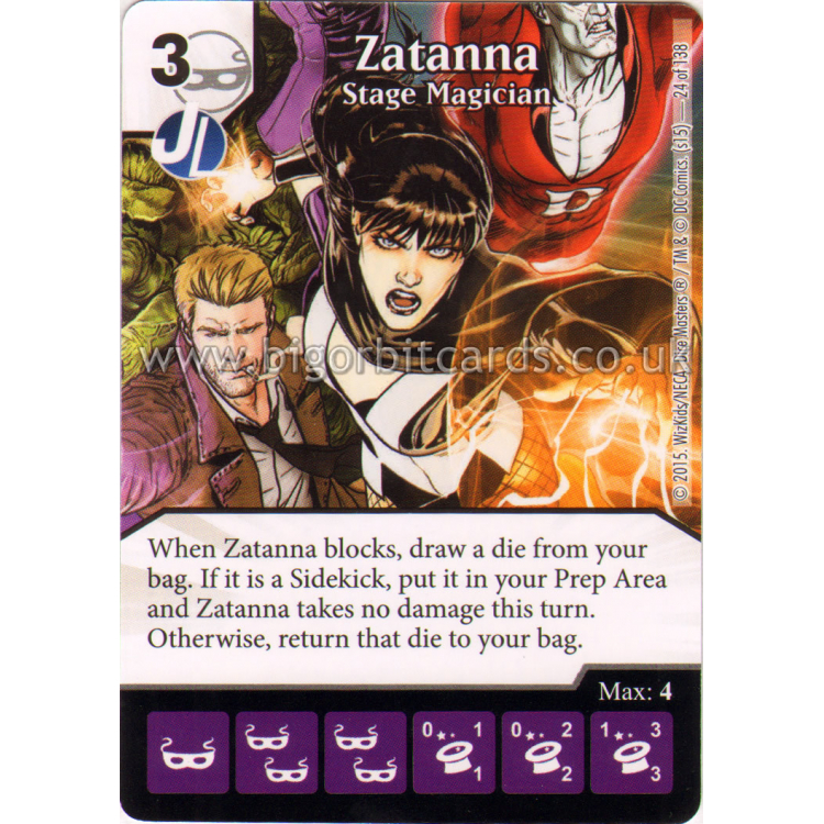 Zatanna - Stage Magician (Card Only) - Big Orbit Cards Zatanna - Stage Magician (Card Only) - Big Orbit Cards