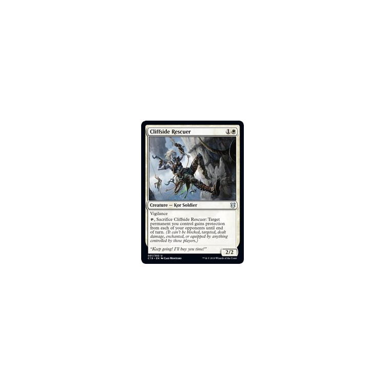 Cliffside Rescuer - Commander 2019 - Big Orbit Cards Cliffside Rescuer - Commander 2019 - Big Orbit Cards