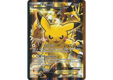 Pokemon Pikachu shops EX XY124 XY Black Star Promo