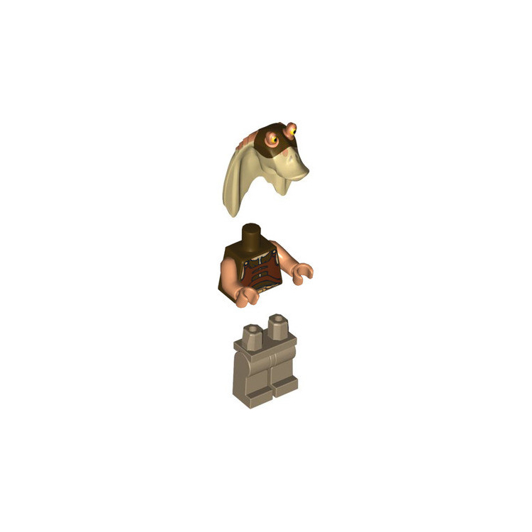 Lego gungan online minifig