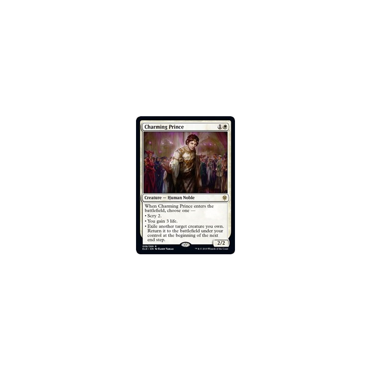 Charming Prince - Throne of Eldraine - Big Orbit Cards Charming Prince - Throne of Eldraine - Big Orbit Cards