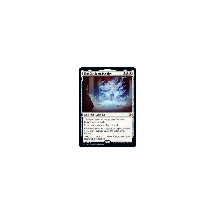 The Circle of Loyalty - Throne of Eldraine - Big Orbit Cards The Circle of Loyalty - Throne of Eldraine - Big Orbit Cards