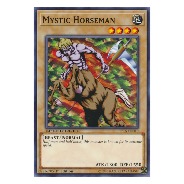 Mystic Horseman - Common (1st Edition) - Big Orbit Cards Mystic Horseman - Common (1st Edition) - Big Orbit Cards
