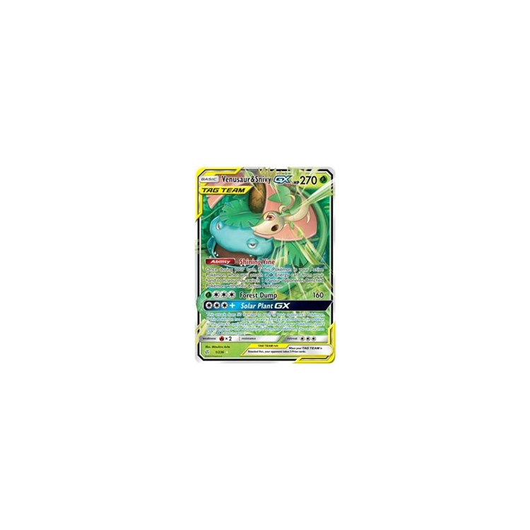 Pokemon deals Venusaur & Snivy GX