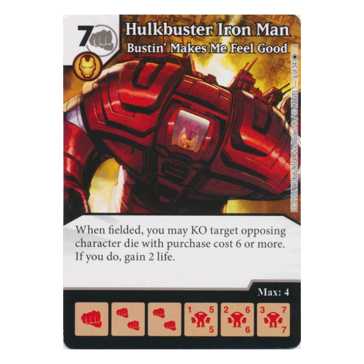 Hulkbuster Iron Man - Bustin' Makes Me - Big Orbit Cards Hulkbuster Iron Man - Bustin' Makes Me - Big Orbit Cards