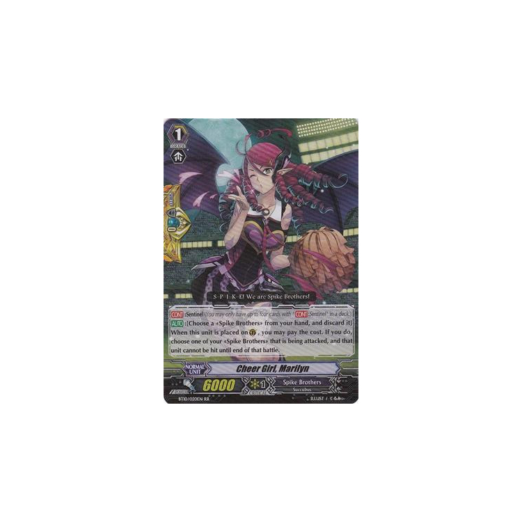 Cheer Girl, Marilyn - Cardfight Vanguard - Big Orbit Cards Cheer Girl, Marilyn - Cardfight Vanguard - Big Orbit Cards