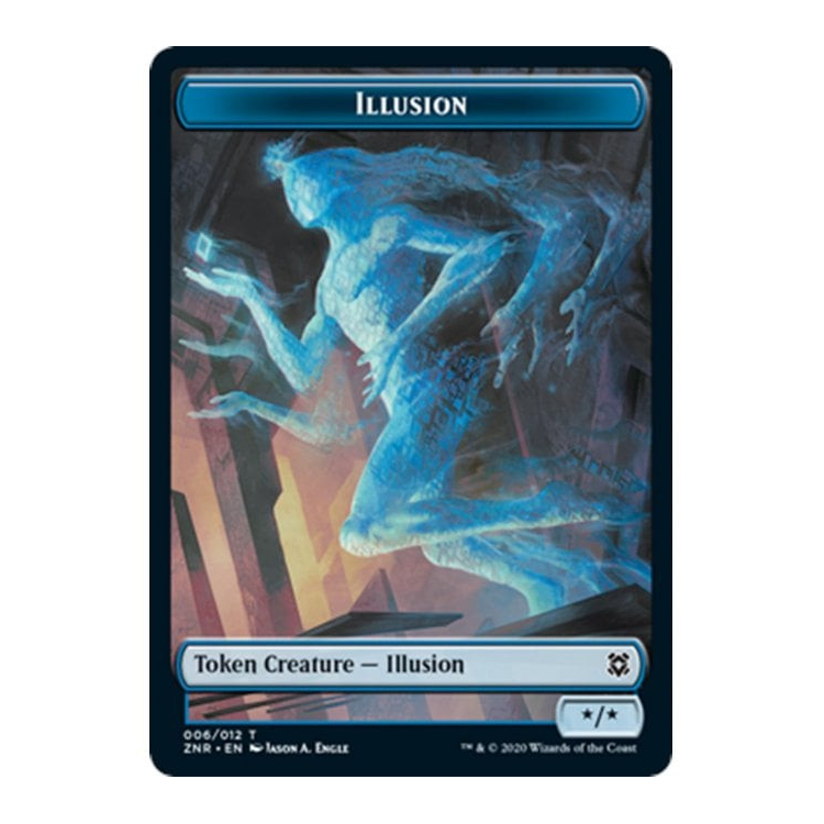 Illusion Token - Zendikar Rising - Magic: The Gathering