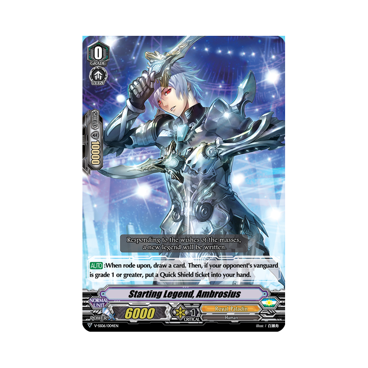 Starting Legend, Ambrosius - RRR - Big Orbit Cards Starting Legend, Ambrosius - RRR - Big Orbit Cards