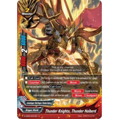 Thunder Knights, Thunder Halberd (Foil) - Buddy Again Vol.2 Super Buddy War EX - Future Card Buddyfight