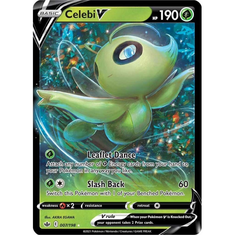 Sell Celebi V (Holo) - Chilling Reign - Pokemon - Big Orbit Cards