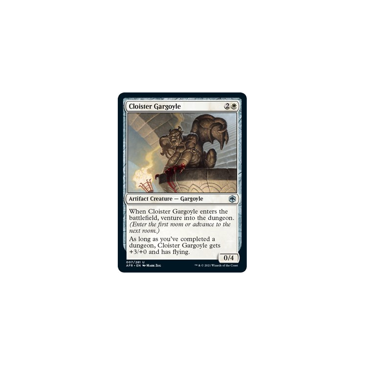 Cloister Gargoyle (Foil) - Big Orbit Cards Cloister Gargoyle (Foil) - Big Orbit Cards