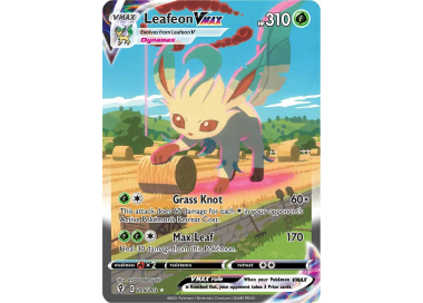 Pokemon Leafeon VMAX retailer Alternate Art Secret