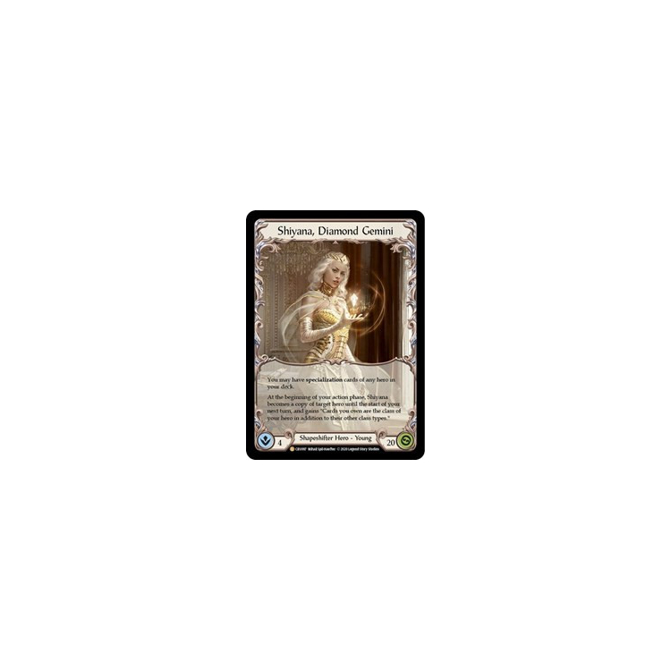 Shiyana, Diamond Gemini (Cold Foil) (1st - Big Orbit Cards