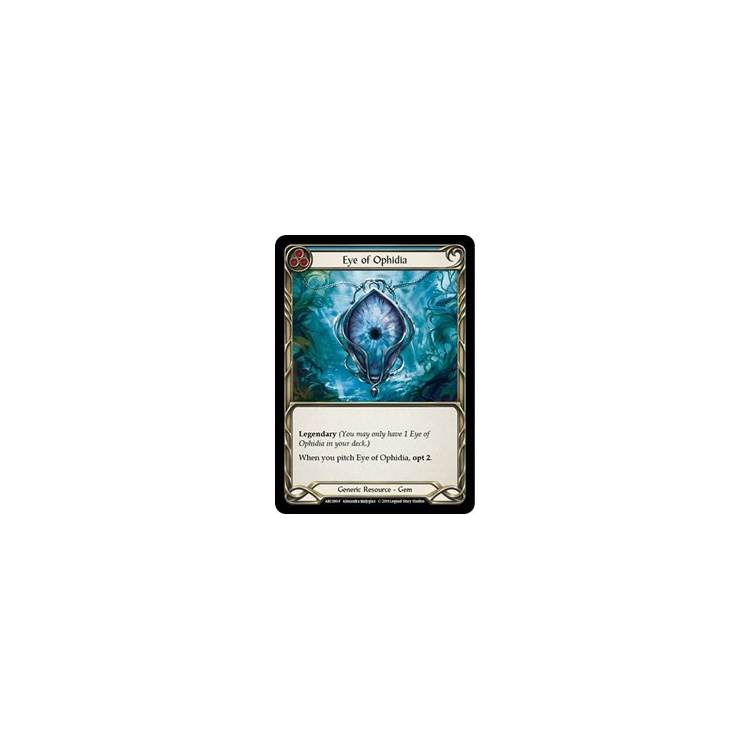 Eye of Ophidia (Cold Foil) (1st Edition) - Big Orbit Cards