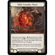 Teklo Foundry Heart (Cold Foil) (1st - Big Orbit Cards