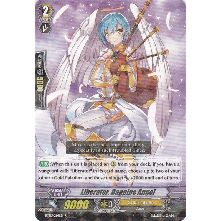 Liberator, Bagpipe Angel - Big Orbit Cards Liberator, Bagpipe Angel - Big Orbit Cards