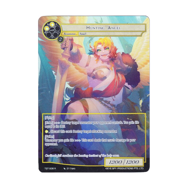 Hunting Angel (Full Art) (Foil) - Big Orbit Cards Hunting Angel (Full Art) (Foil) - Big Orbit Cards