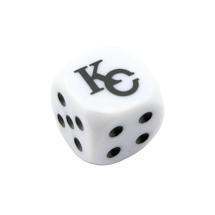 KC, Kaiba Corporation White Dice - Big Orbit Cards KC, Kaiba Corporation White Dice - Big Orbit Cards