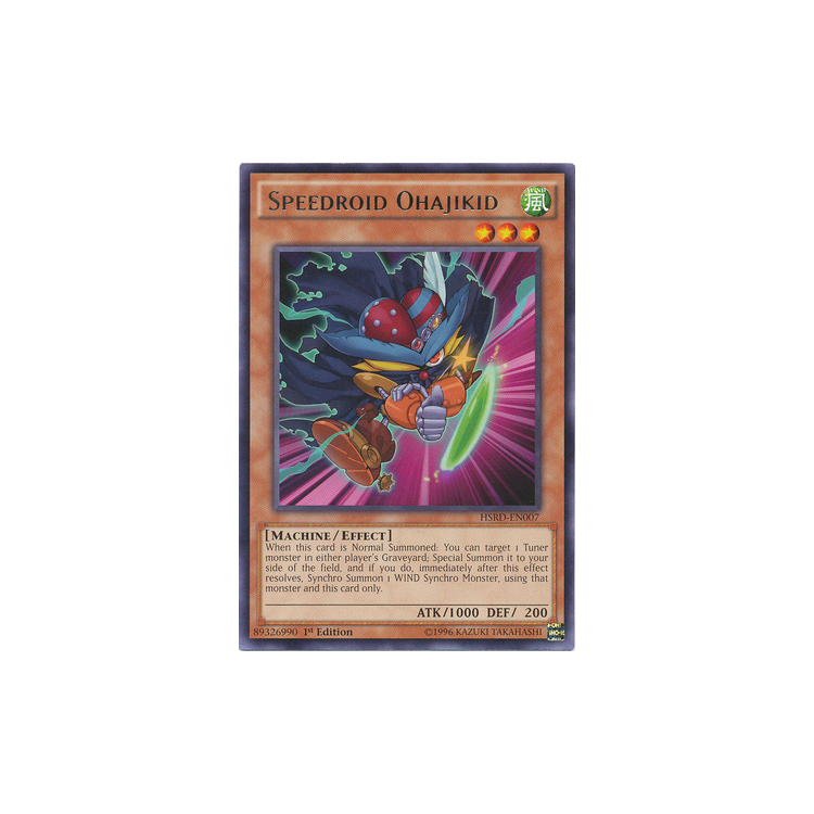 Speedroid Ohajikid - Rare (1st Edition) - Big Orbit Cards Speedroid Ohajikid - Rare (1st Edition) - Big Orbit Cards