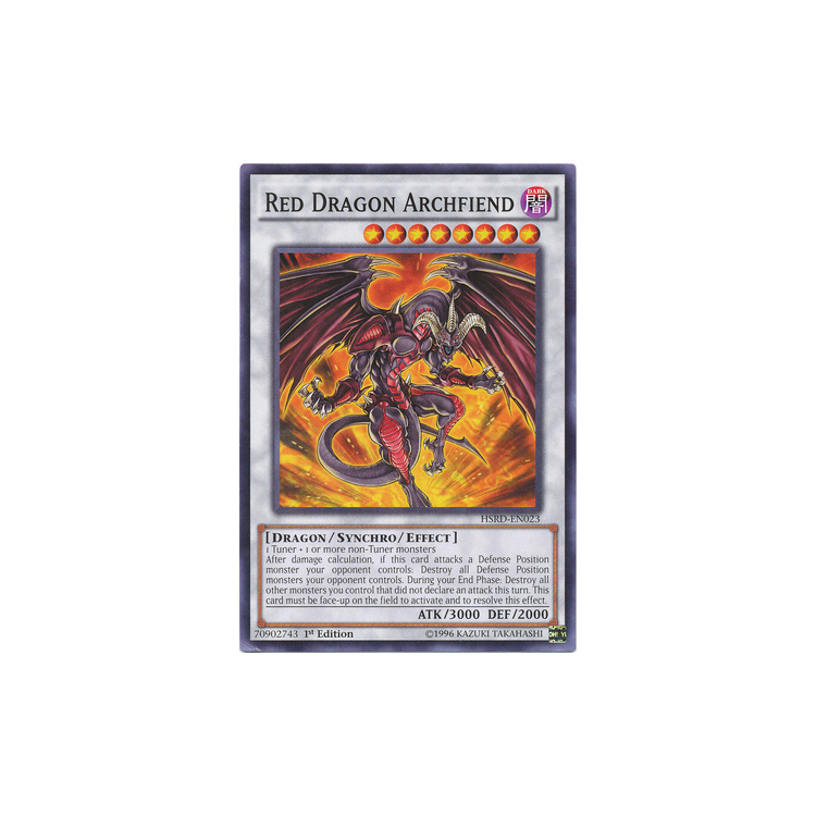 Red Dragon Archfiend - Common (1st - Big Orbit Cards Red Dragon Archfiend - Common (1st - Big Orbit Cards