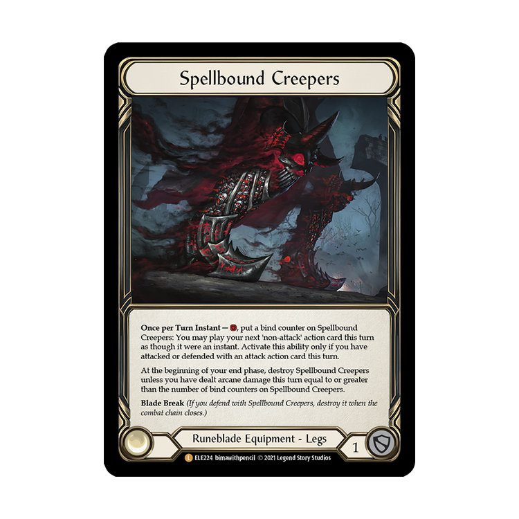 FaB] Spellbound Creepers(Cold Foil) - トレーディングカード